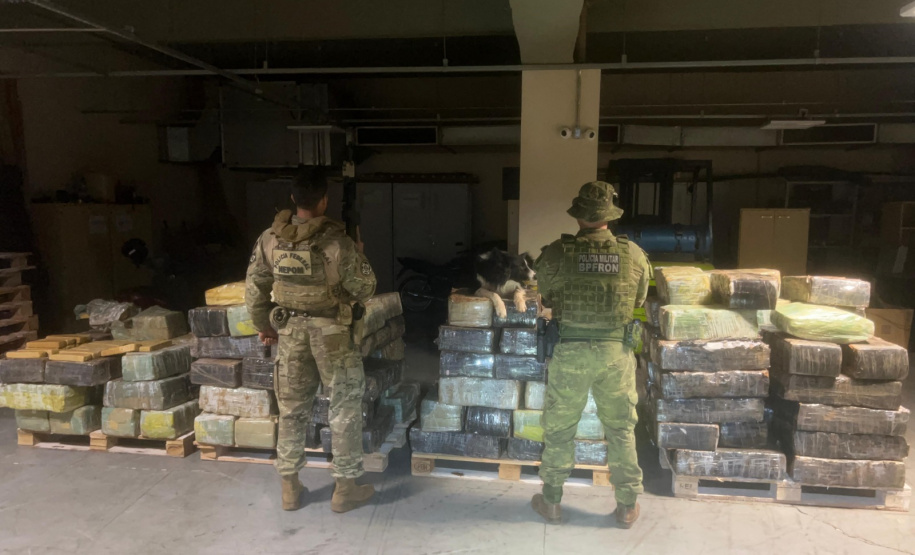 PMPR apreende mais de 2,7 toneladas de maconha em Santa Helena