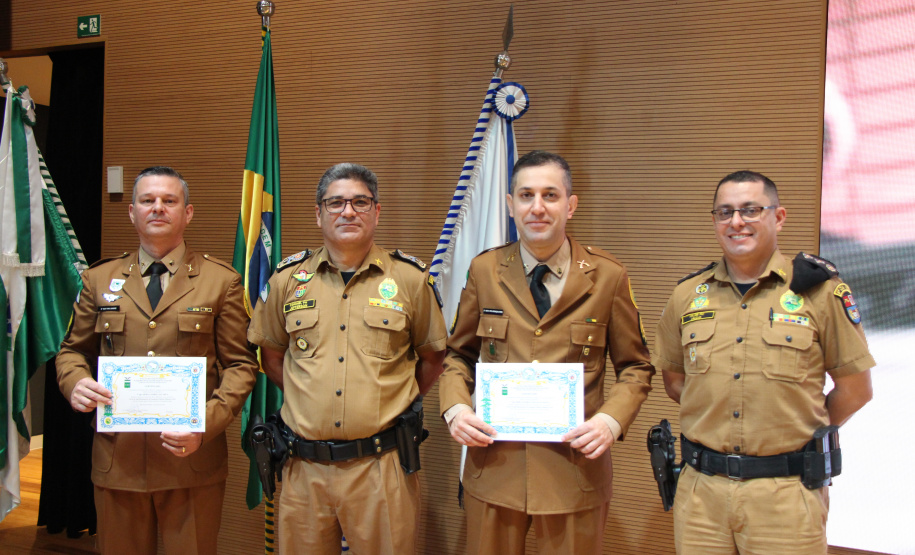 Solenidades em três cidades do Paraná celebram formaturas do Curso de Aperfeiçoamento de Sargentos da PMPR