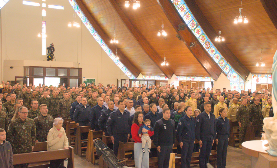 Corpo de Bombeiros organiza pela 1ª vez a tradicional Páscoa dos Militares