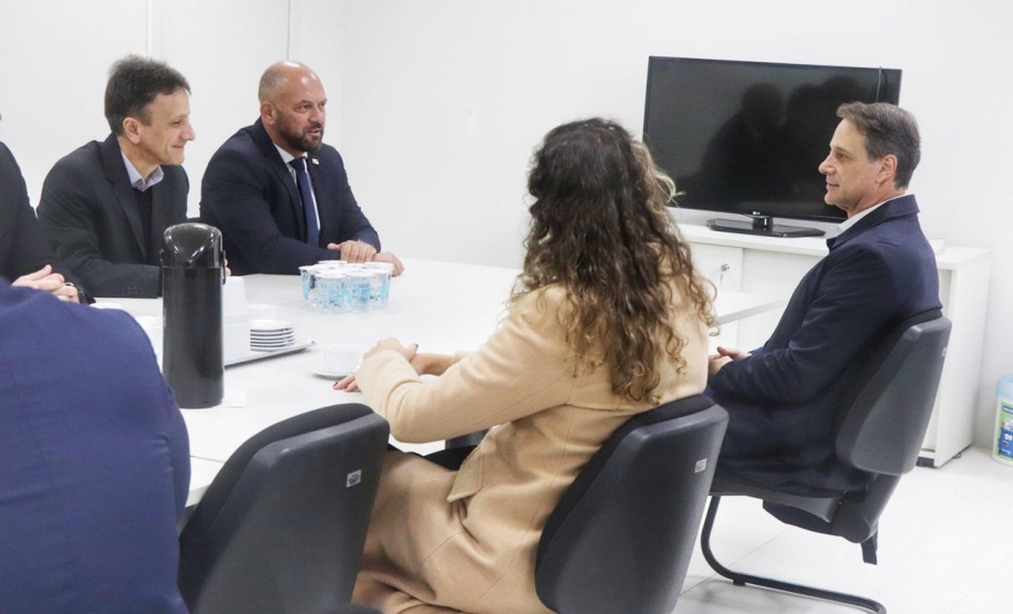 SESP realiza visita institucional ao secretário da SEAP