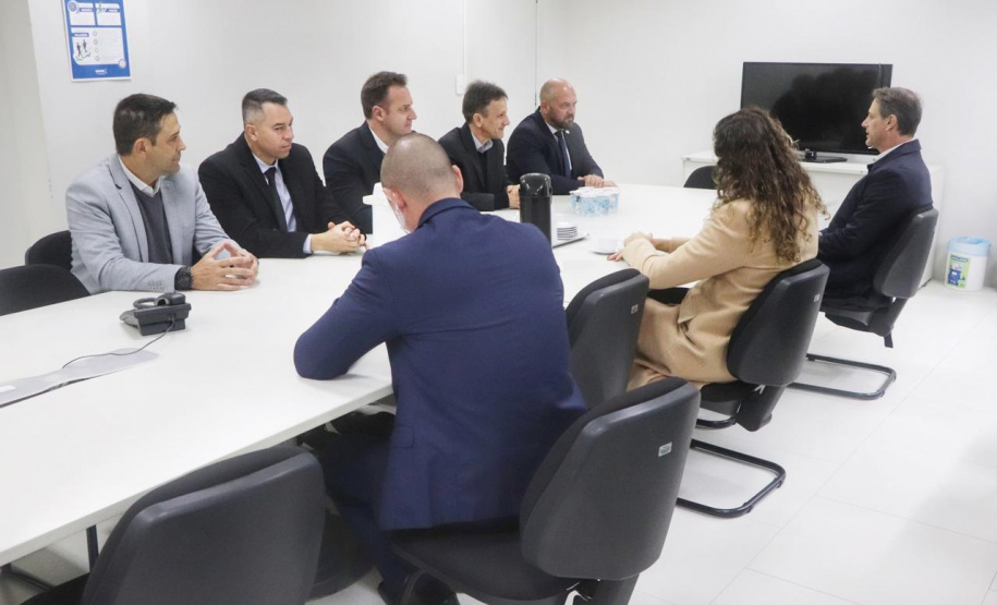 SESP realiza visita institucional ao secretário da SEAP