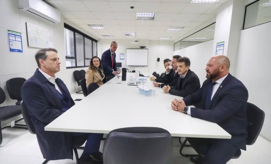 SESP realiza visita institucional ao secretário da SEAP