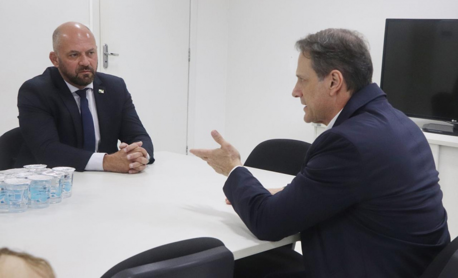SESP realiza visita institucional ao secretário da SEAP