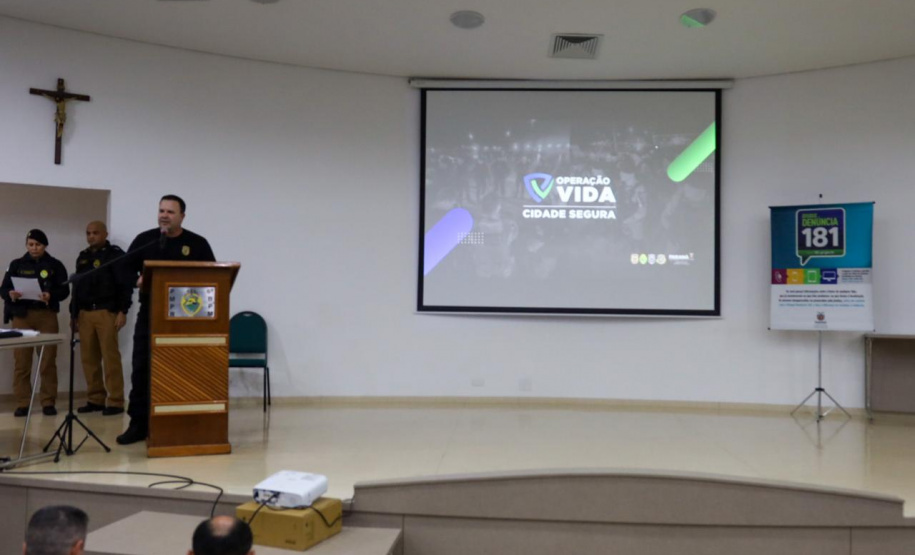 Sesp intensifica policiamento com operação Cidade Segura em Cascavel