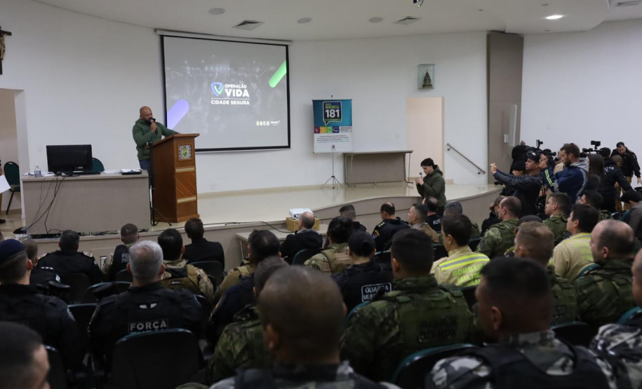 Sesp intensifica policiamento com operação Cidade Segura em Cascavel