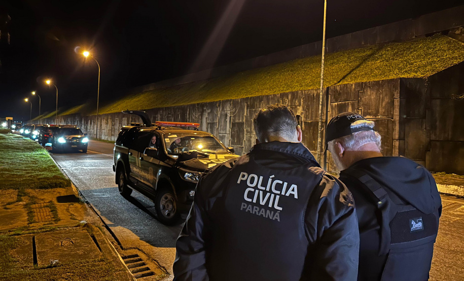 PCPR prende 41 pessoas em megaoperação contra o tráfico de drogas no Litoral do Paraná
