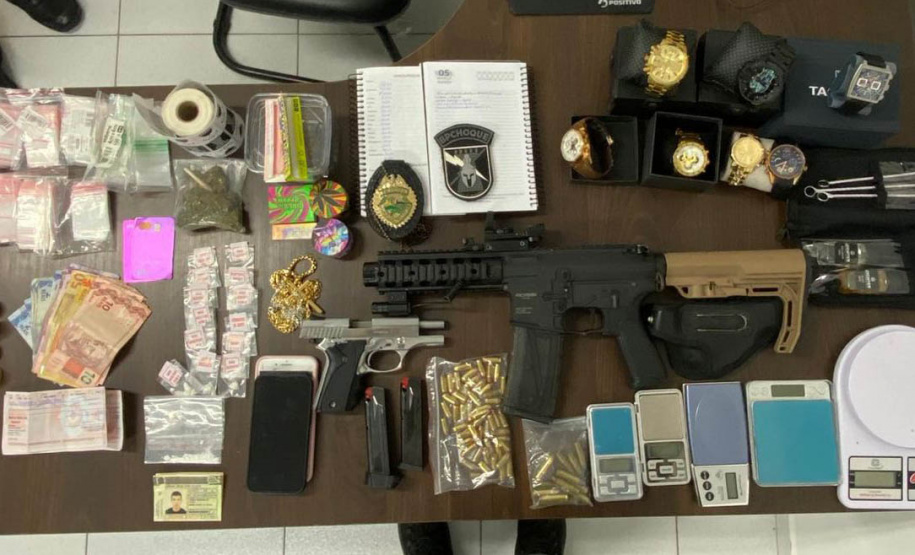 Polícias Militares do Paraná e Santa Catarina fazem operação conjunta contra o tráfico