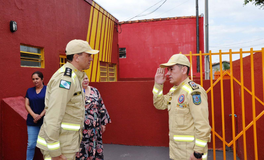 Corpo de Bombeiros inaugura terceiro Quartel Integrado do Paraná, em Mauá da Serra.