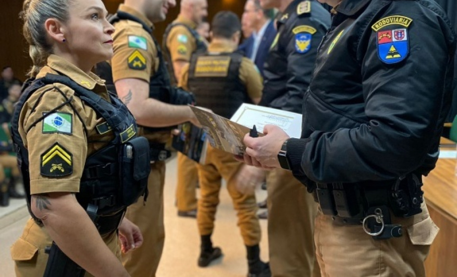 PMPR realiza formatura do Curso de Policiamento de Trânsito Rodoviário em Curitiba