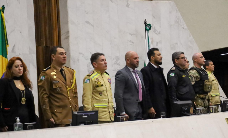 Forças de segurança que atuaram no Rio Grande do Sul são homenageadas na Alep