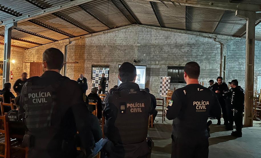 PCPR cumpre 32 mandados contra o tráfico e comércio ilegal de armas nos Campos Gerais