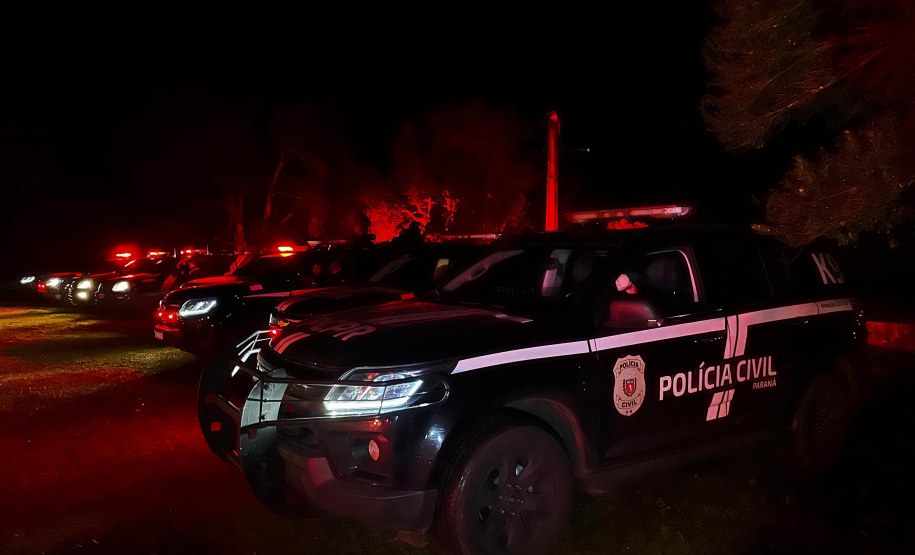 PCPR cumpre 32 mandados contra o tráfico e comércio ilegal de armas nos Campos Gerais