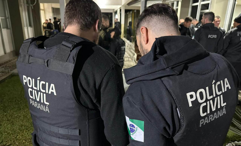 PCPR realiza operação com 110 policiais contra organização especializada em furto de cabos