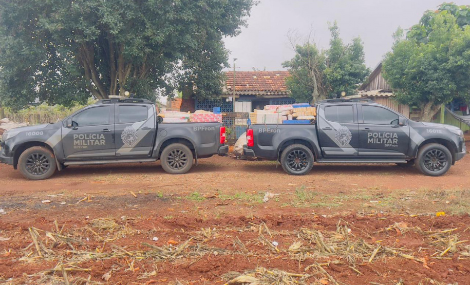 PMPR apreende 4,1 toneladas de maconha em Toledo e Umuarama