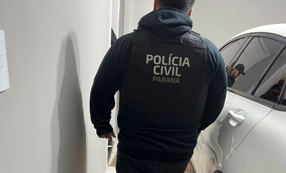 PCPR cumpre mandados de busca e apreensão contra suspeito de golpes de compra e venda de terrenos em Cascavel