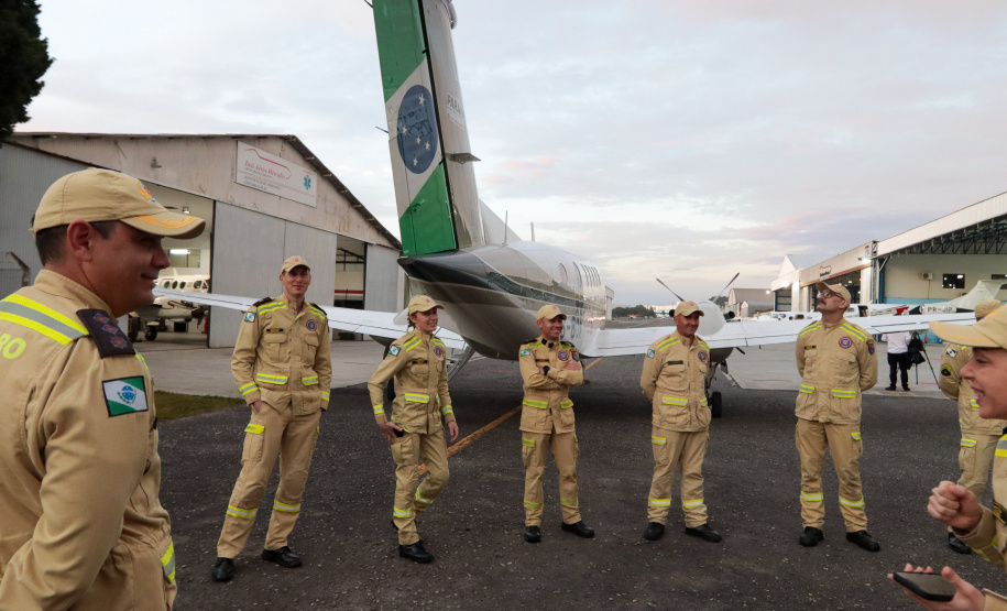 Integração de forças: Corpo de Bombeiros do Paraná manda nova equipe para o Pantanal