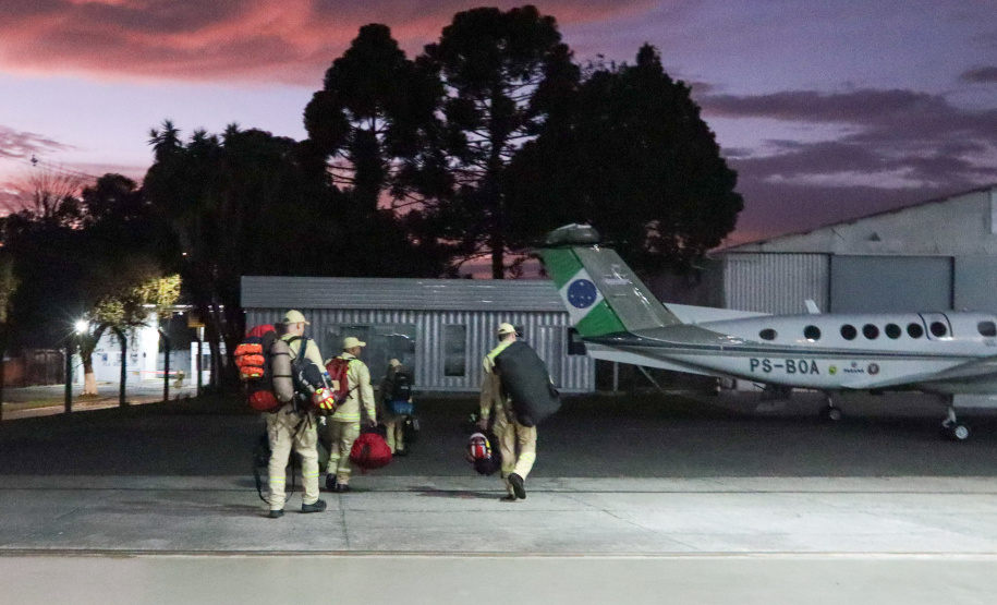 Integração de forças: Corpo de Bombeiros do Paraná manda nova equipe para o Pantanal