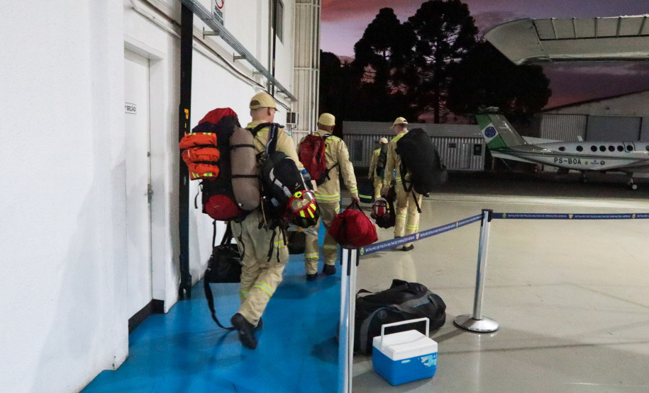 Integração de forças: Corpo de Bombeiros do Paraná manda nova equipe para o Pantanal