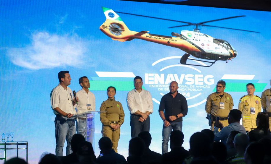 Governador destaca modernização de aeronaves do Paraná em encontro nacional de aviação