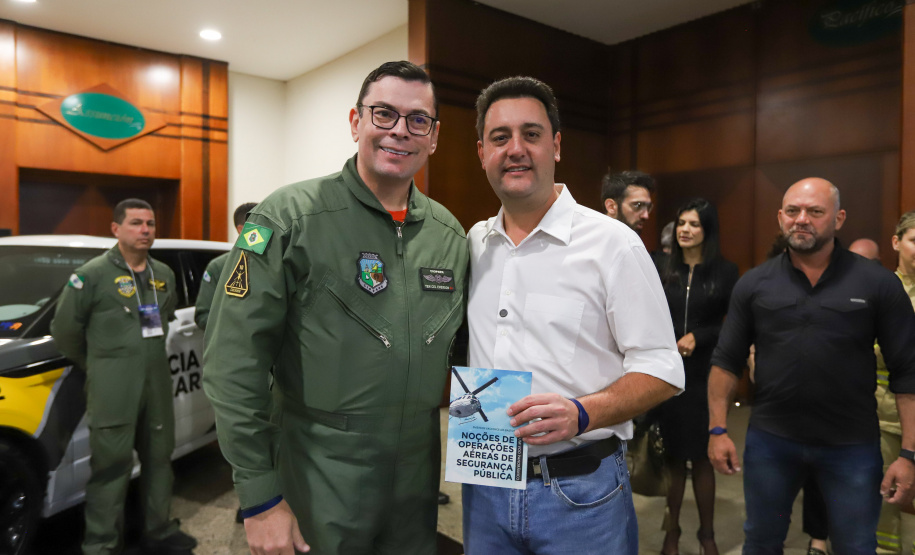 Governador destaca modernização de aeronaves do Paraná em encontro nacional de aviação