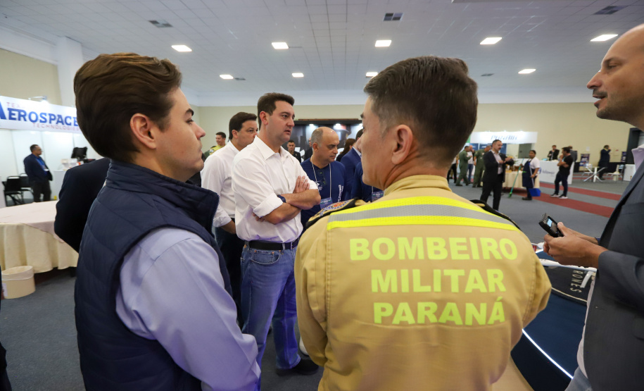 Governador destaca modernização de aeronaves do Paraná em encontro nacional de aviação
