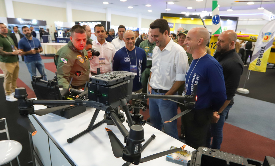 Governador destaca modernização de aeronaves do Paraná em encontro nacional de aviação