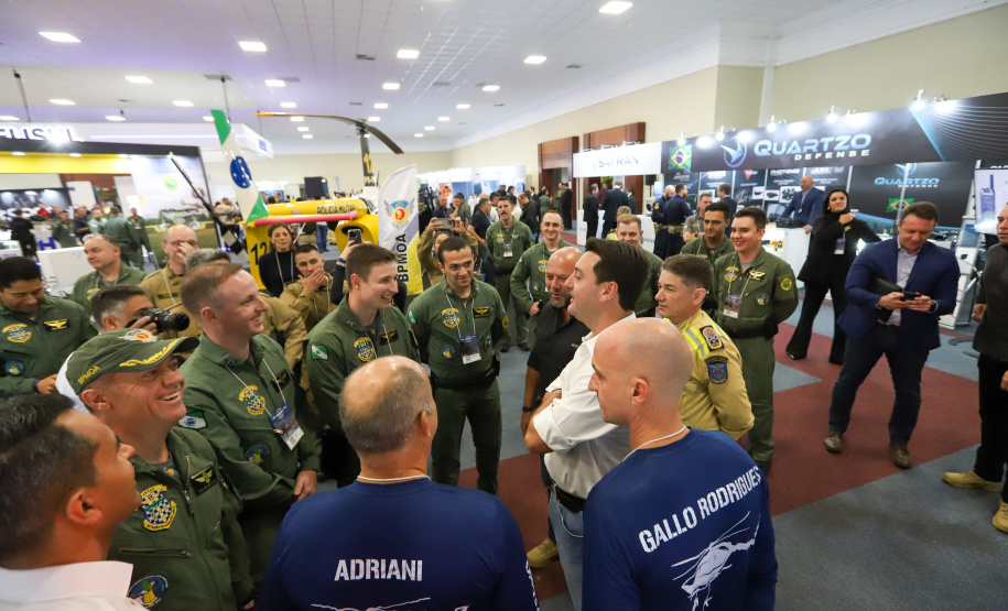 Governador destaca modernização de aeronaves do Paraná em encontro nacional de aviação