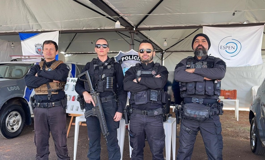 Polícia Penal expõe ações de custódia e reinserção social de apenados na ExpoGoio 2024