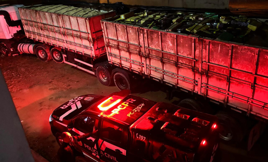 Apreensão de drogas em estradas do Paraná cresceu 44% nos primeiros sete meses de 2024