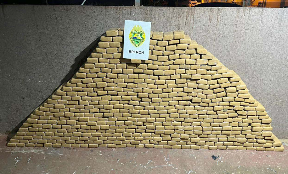 Apreensão de drogas em estradas do Paraná cresceu 44% nos primeiros sete meses de 2024