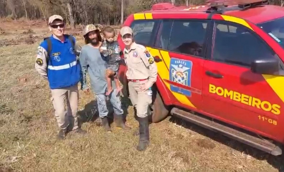 Forças de segurança encontram menino de 2 anos desaparecido em Cambira