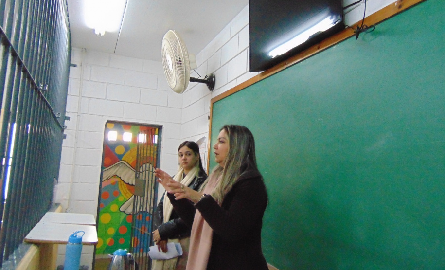 Polícia Penal do Paraná realiza ações em prol da campanha Agosto Lilás