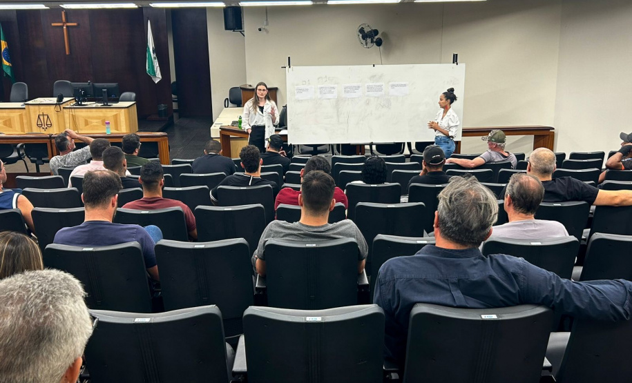 Polícia Penal do Paraná realiza ações em prol da campanha Agosto Lilás