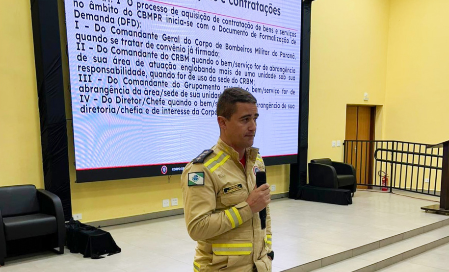 Corpo de Bombeiros capacita 190 servidores para atuar com finanças e licitações públicas