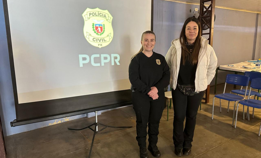 PCPR ministra palestra sobre combate às drogas para 560 estudantes de escola estadual em Curitiba