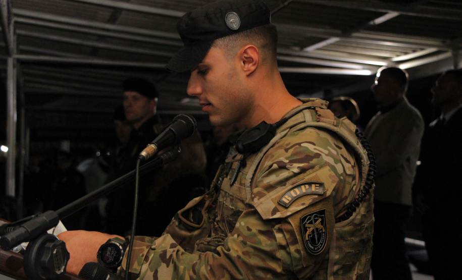 Formatura do XIX Curso de Operações Especiais da PMPR
