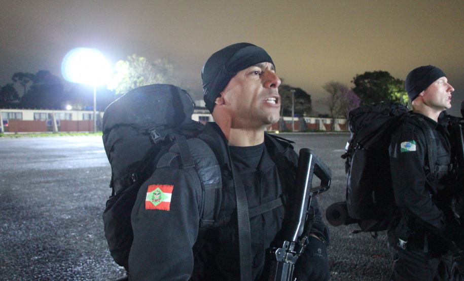 Formatura do XIX Curso de Operações Especiais da PMPR