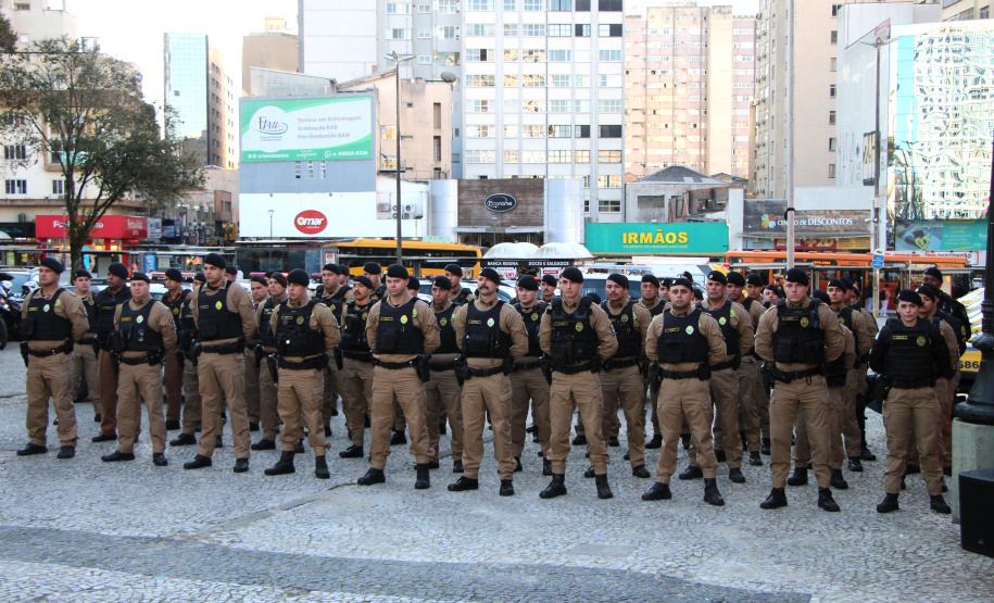 PMPR lança Operação Força Visível e intensifica policiamento na capital paranaense