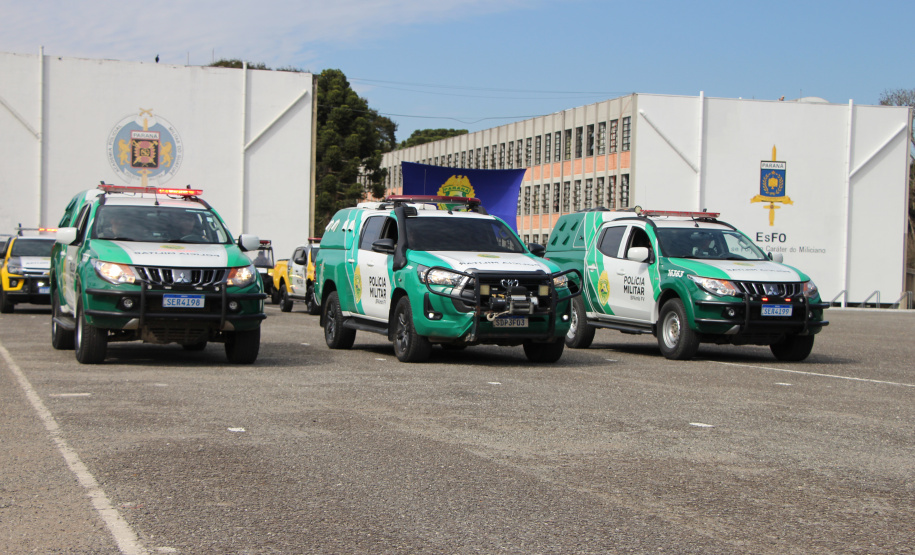 Desfile de 170 anos mostra evolução da tecnologia usada pela PM para ajudar população