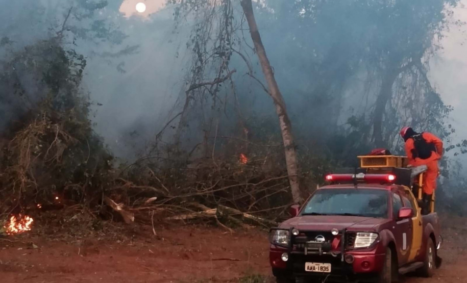 Corpo de Bombeiros do Paraná já atendeu mais de 9,3 mil incêndios florestais em 2024