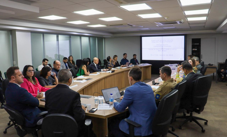 Segundo workshop para planejamento do programa Paraná Protegido acontece na SESP