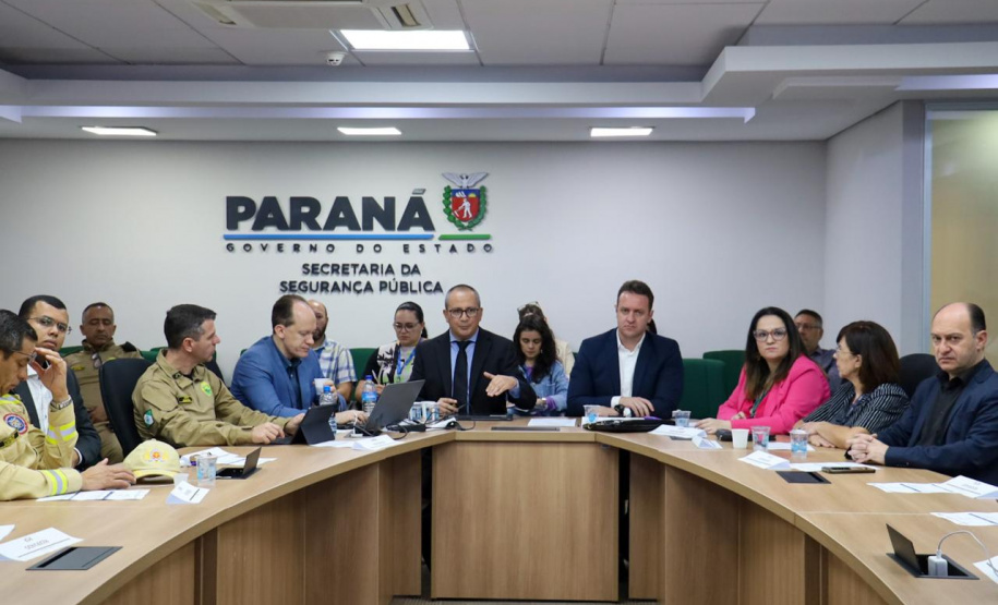 Segundo workshop para planejamento do programa Paraná Protegido acontece na SESP