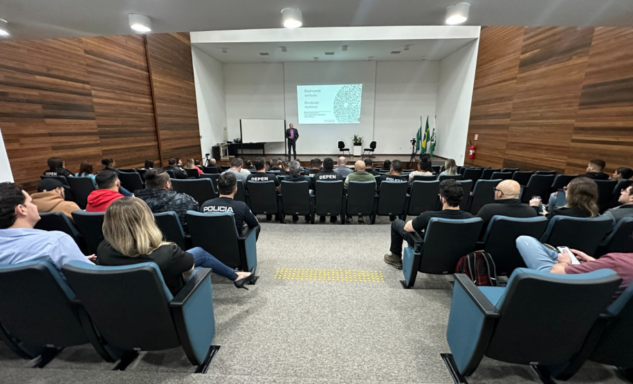Polícia Penal do Paraná participa de evento de Capacitação para Comunicação Efetiva nas Entrevistas Exploratórias e Investigativas