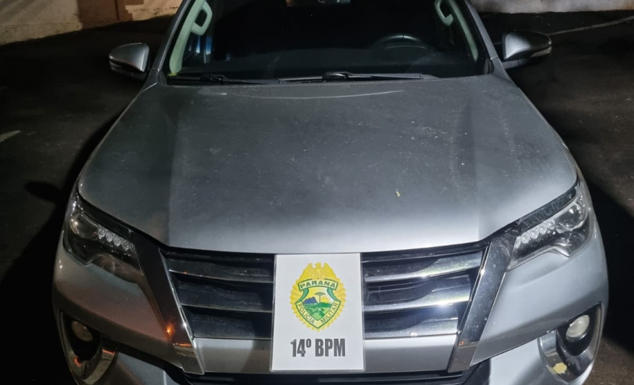 PMPR recupera carro furtado em menos de duas horas em Foz do Iguaçu