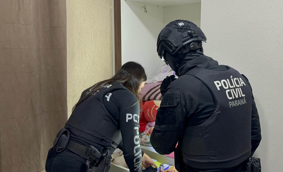 PCPR cumpre oito mandados contra envolvidos em roubos de cargas em Matinhos e Ibaiti