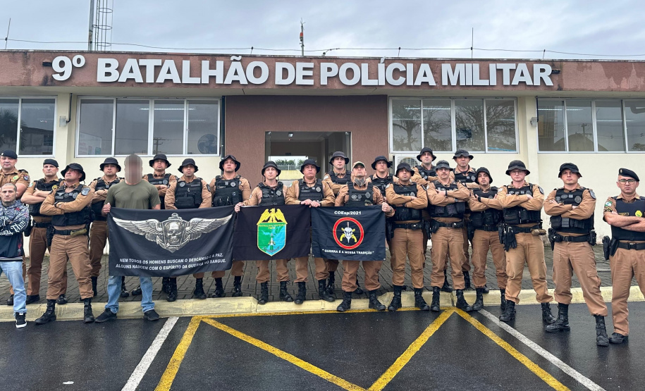 Patrulha Costeira da PMPR recebe curso de instrução de mergulho