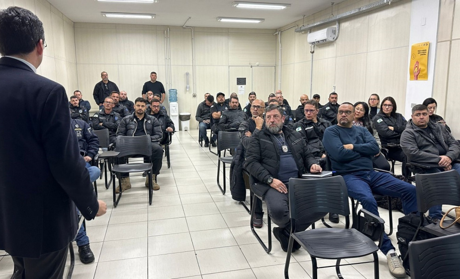 Polícia Penal do Paraná promove palestra sobre preservação de provas em locais de crime em parceria com Ministério Público