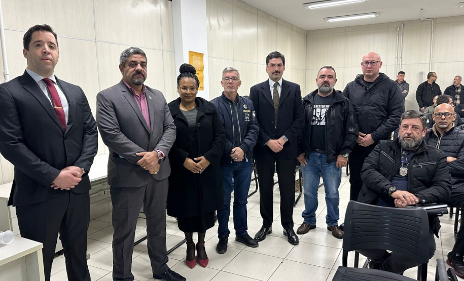 Polícia Penal do Paraná promove palestra sobre preservação de provas em locais de crime em parceria com Ministério Público