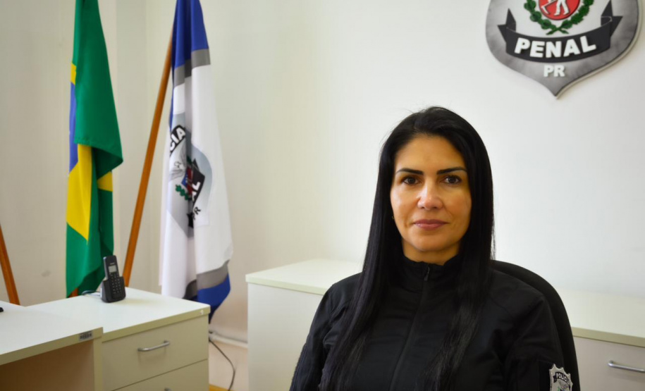 Primeira policial penal mulher assume comando da Polícia Penal do Paraná