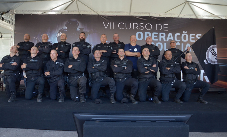 PCPR forma 16 agentes de segurança pública para operações de alto risco